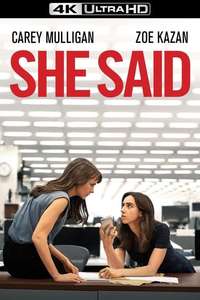 She Said - Posters