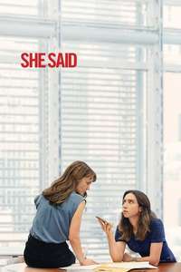 She Said - Posters
