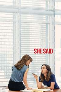 She Said - Posters