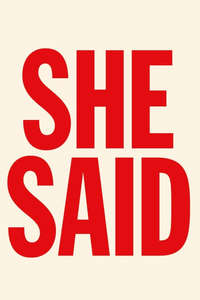 She Said - Posters