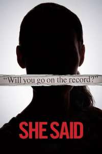 She Said - Posters