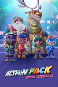 The Action Pack Saves Christmas - Posters