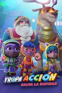 The Action Pack Saves Christmas - Posters