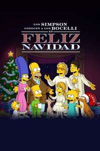 The Simpsons Meet the Bocellis in Feliz Navidad - Posters