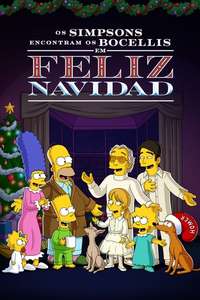 The Simpsons Meet the Bocellis in Feliz Navidad - Posters