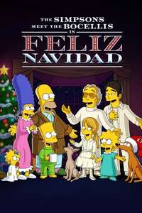 The Simpsons Meet the Bocellis in Feliz Navidad - Posters