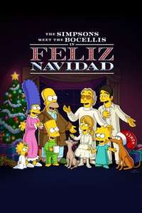 The Simpsons Meet the Bocellis in Feliz Navidad - Posters