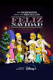 The Simpsons Meet the Bocellis in Feliz Navidad