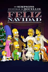 The Simpsons Meet the Bocellis in Feliz Navidad - Posters