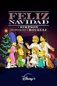 The Simpsons Meet the Bocellis in Feliz Navidad - Posters