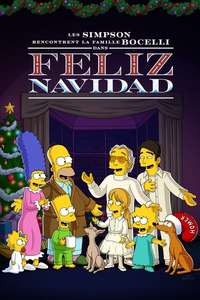 The Simpsons Meet the Bocellis in Feliz Navidad - Posters