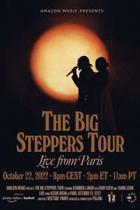 Kendrick Lamar's The Big Steppers Tour: Live from Paris - Posters