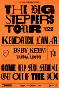Kendrick Lamar's The Big Steppers Tour: Live from Paris - Posters