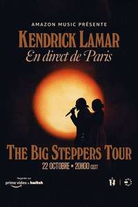 Kendrick Lamar's The Big Steppers Tour: Live from Paris - Posters