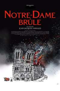 Notre-Dame on Fire - Poster