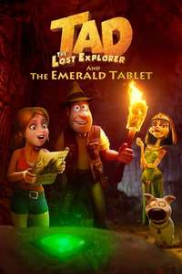 Tad the Lost Explorer and the Emerald Tablet - Poster