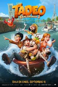 Tad the Lost Explorer and the Emerald Tablet - Poster