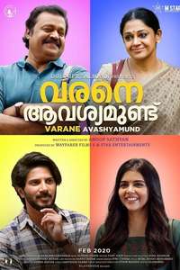 Varane Avashyamund - Posters