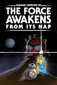 Maggie Simpson in The Force Awakens from its Nap - Posters