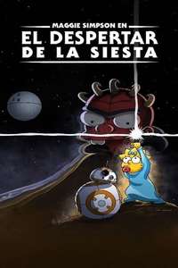 Maggie Simpson in The Force Awakens from its Nap - Posters