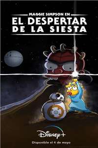 Maggie Simpson in The Force Awakens from its Nap - Posters