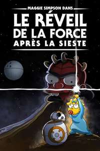 Maggie Simpson in The Force Awakens from its Nap - Posters