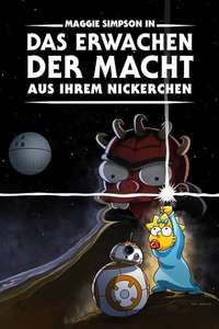 Maggie Simpson in The Force Awakens from its Nap - Posters