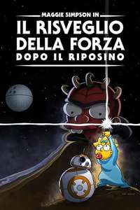 Maggie Simpson in The Force Awakens from its Nap - Posters