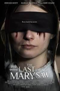 The Last Thing Mary Saw - Poster