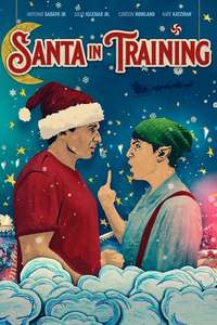 Santa In Training - Poster