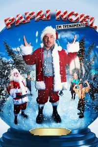 Santa In Training - Poster