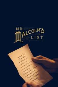 Mr. Malcolm's List - Poster