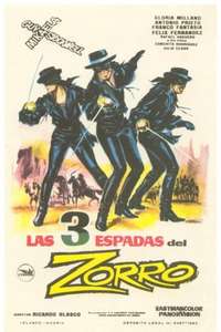 Sword of Zorro - Poster