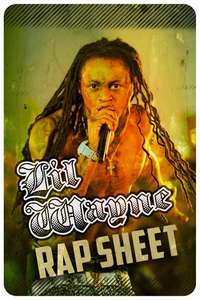 Lil Wayne: Rap Sheet - Poster