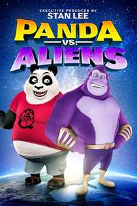 Panda vs. Aliens - Posters