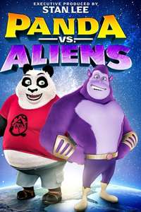 Panda vs. Aliens - Posters