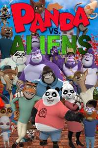 Panda vs. Aliens - Posters