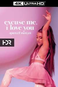 ariana grande: excuse me  i love you - Poster