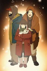Tokyo Godfathers - Poster