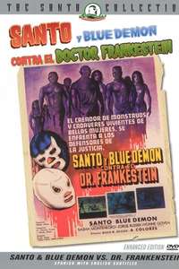 Santo and Blue Demon vs. Dr. Frankenstein - Poster