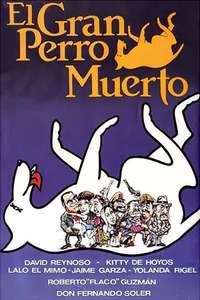 El gran perro muerto - Poster
