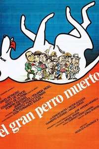 El gran perro muerto - Poster