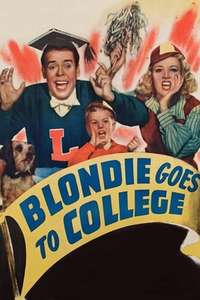 Blondie Goes to College - Poster