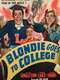 Blondie Goes to College