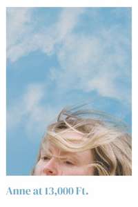 Anne at 13 000 Ft. - Posters