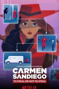 Carmen Sandiego: To Steal or Not to Steal - Poster