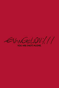 Evangelion: 1.0 You Are (Not) Alone - Poster
