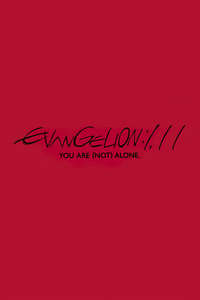 Evangelion: 1.0 You Are (Not) Alone - Poster