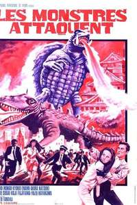 Gamera vs. Barugon - Poster