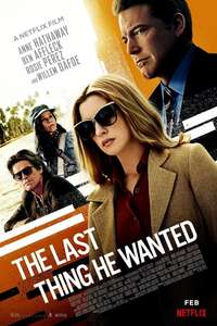 The Last Thing He Wanted - Poster